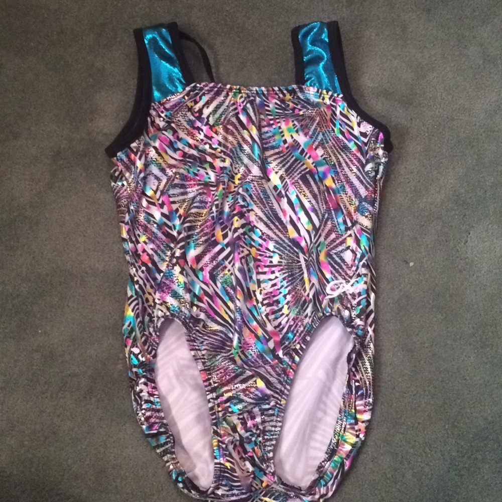 GK Elite gymnastics leotard